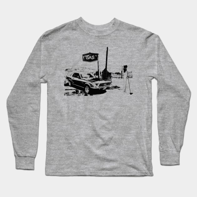 Mustang 1967 Long Sleeve T-Shirt by Snogard